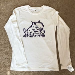 NWT long sleeve TCU shirt
